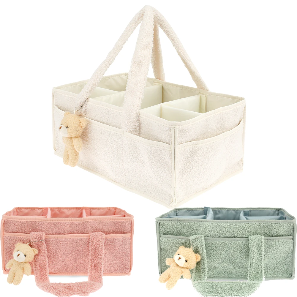 Diaper Caddy Organizer - Bolsa de Fraldas para Bebê, Organizador