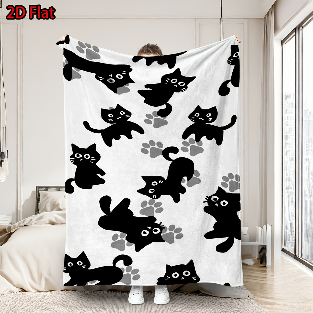 Baby Nursery Ideas Girl - Manta com Estampa de Gato Fofo,