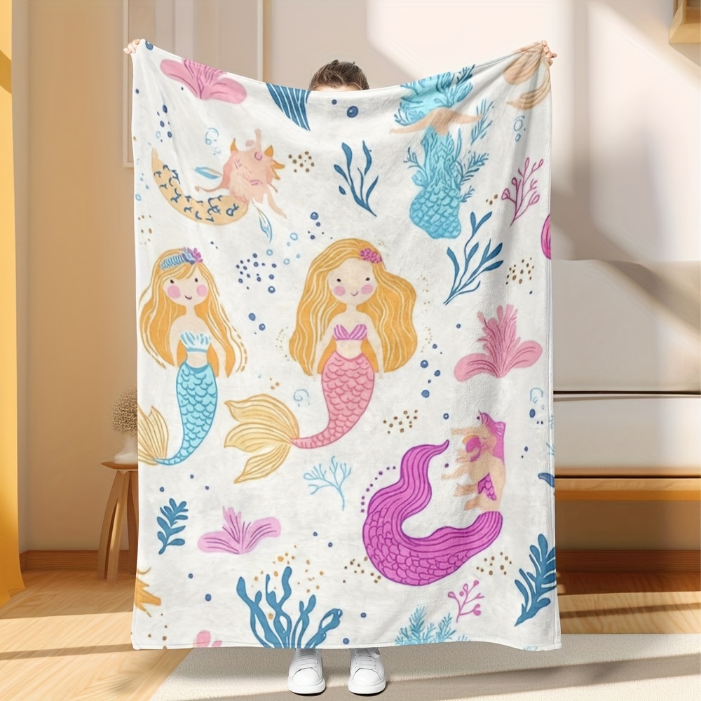 Baby Nursery Ocean Theme - Manta de Lã Fofa com Tema
