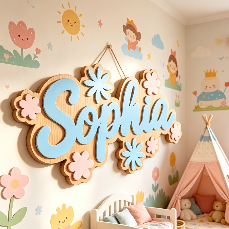 Baby Nursery Baby - Placa de Porta Personalizada com Tema