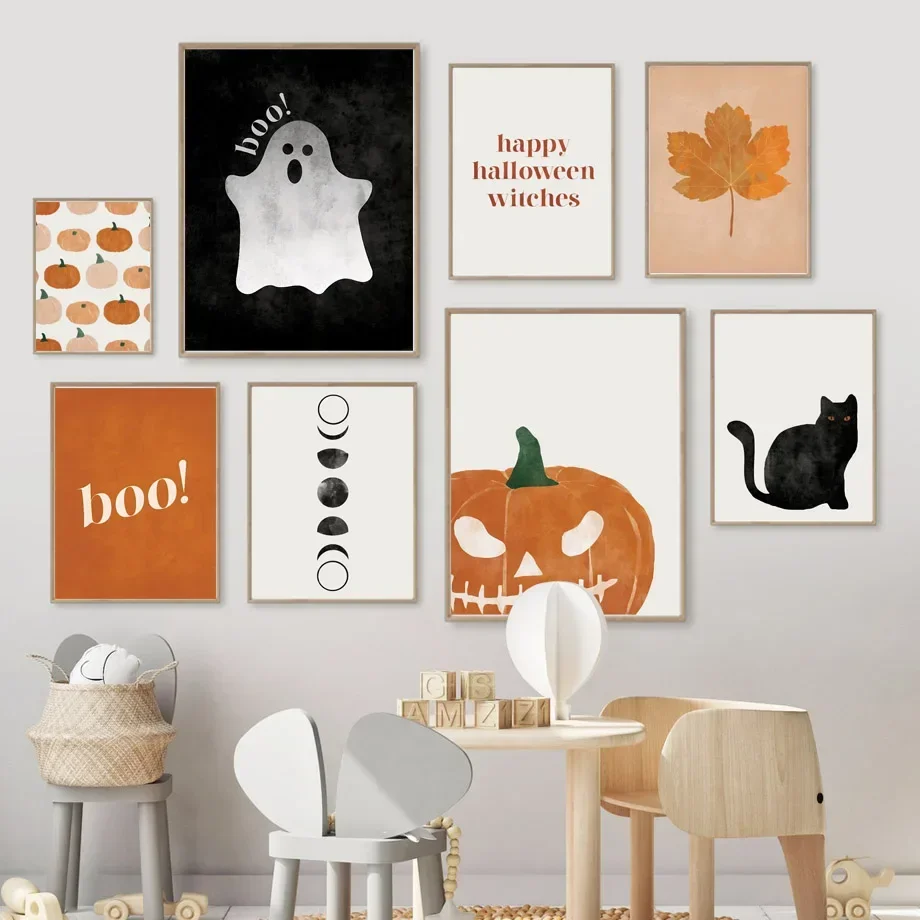 Baby Nursery Pictures - Pintura em tela de abóbora com