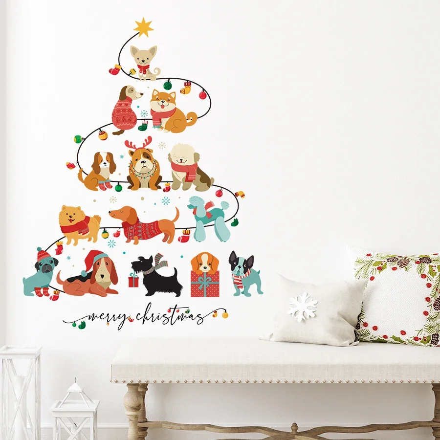 Cute Little Dog Christmas Tree - Baby Nursery Tree avaliação e preço