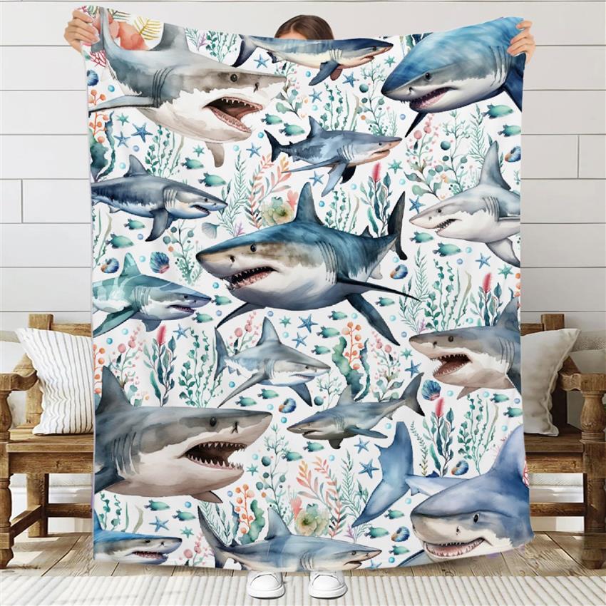 Manta Decorativa com Estampa d - Baby Nursery Ocean Theme avaliação e preço