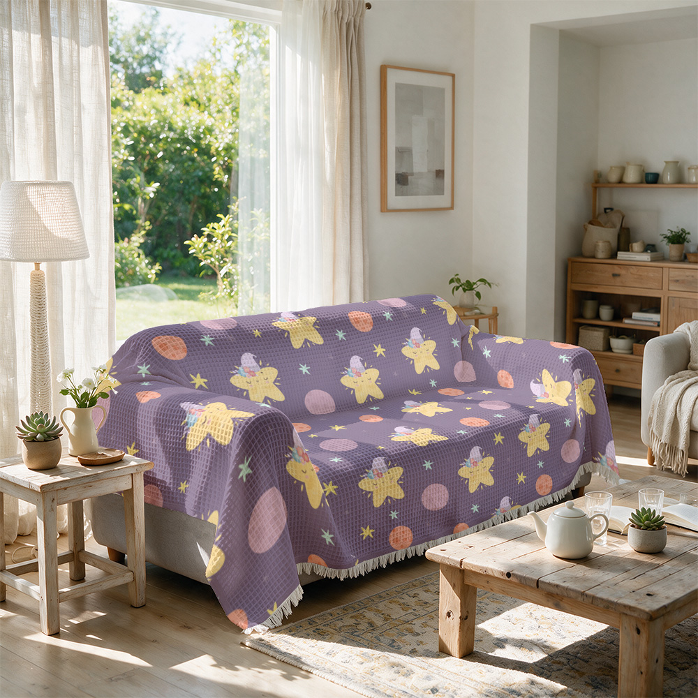 Manta Decorativa para Sofá, Ca - Baby Nursery Yellow avaliação e preço