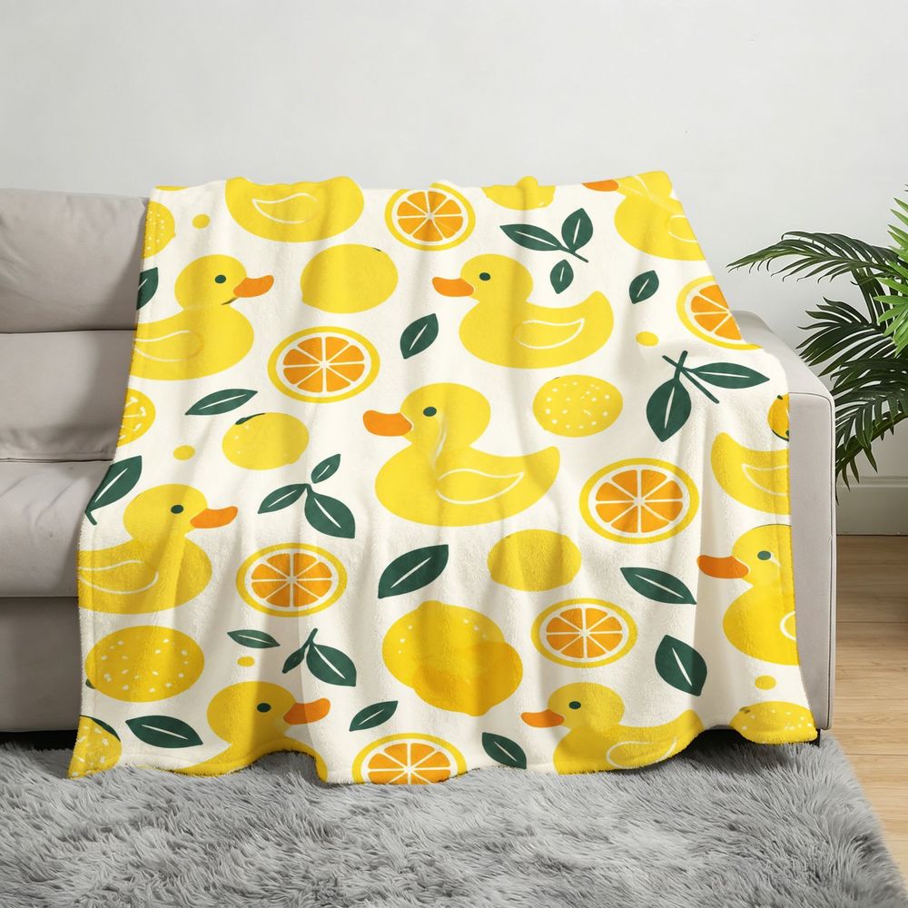 Manta decorativa com estampa d - Baby Nursery Yellow avaliação e preço
