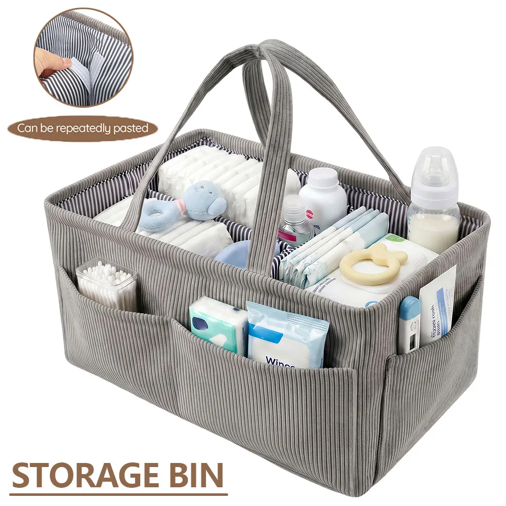 Organizador de fraldas para be - Diaper Caddy Organizer avaliação e preço