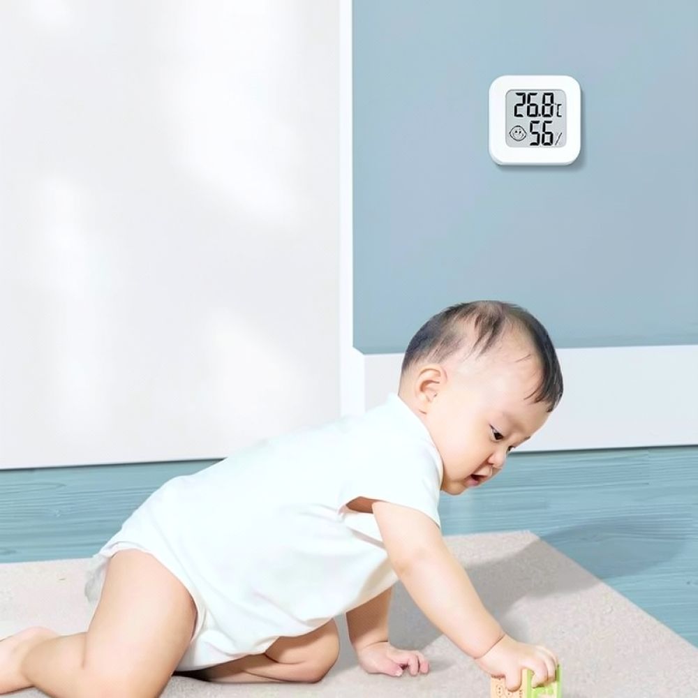 Termômetro digital de parede,  - Baby Nursery Temperature avaliação e preço