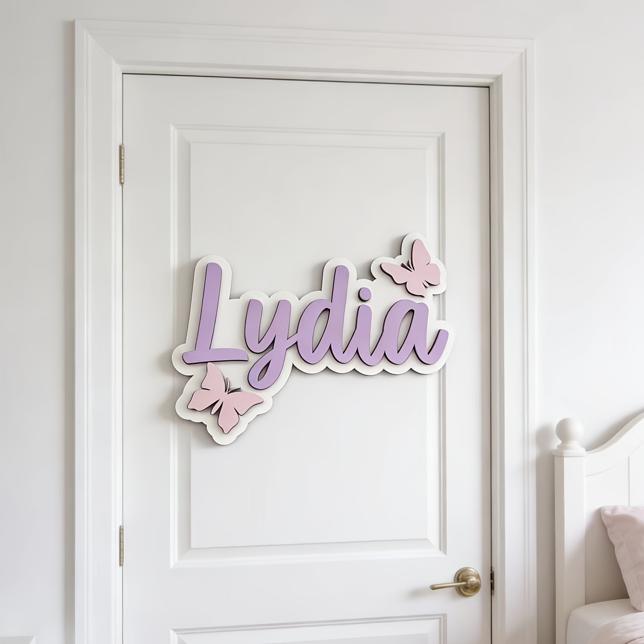 Placa de Porta Personalizada A - Baby Nursery Baby avaliação e preço