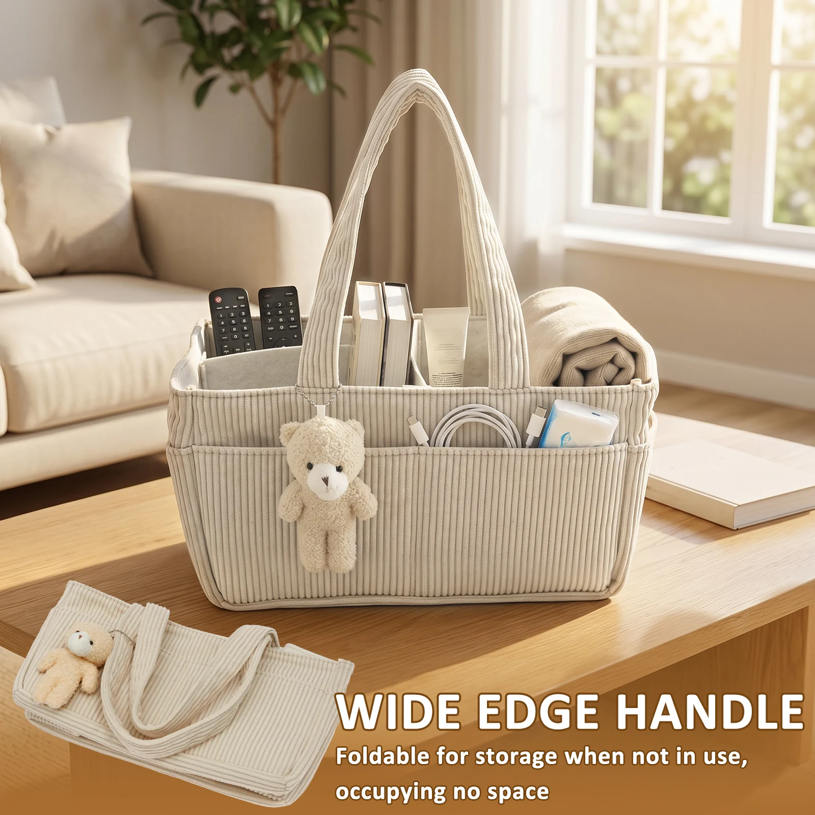 Bolsa de Maternidade Portátil  - Diaper Caddy Organizer avaliação e preço