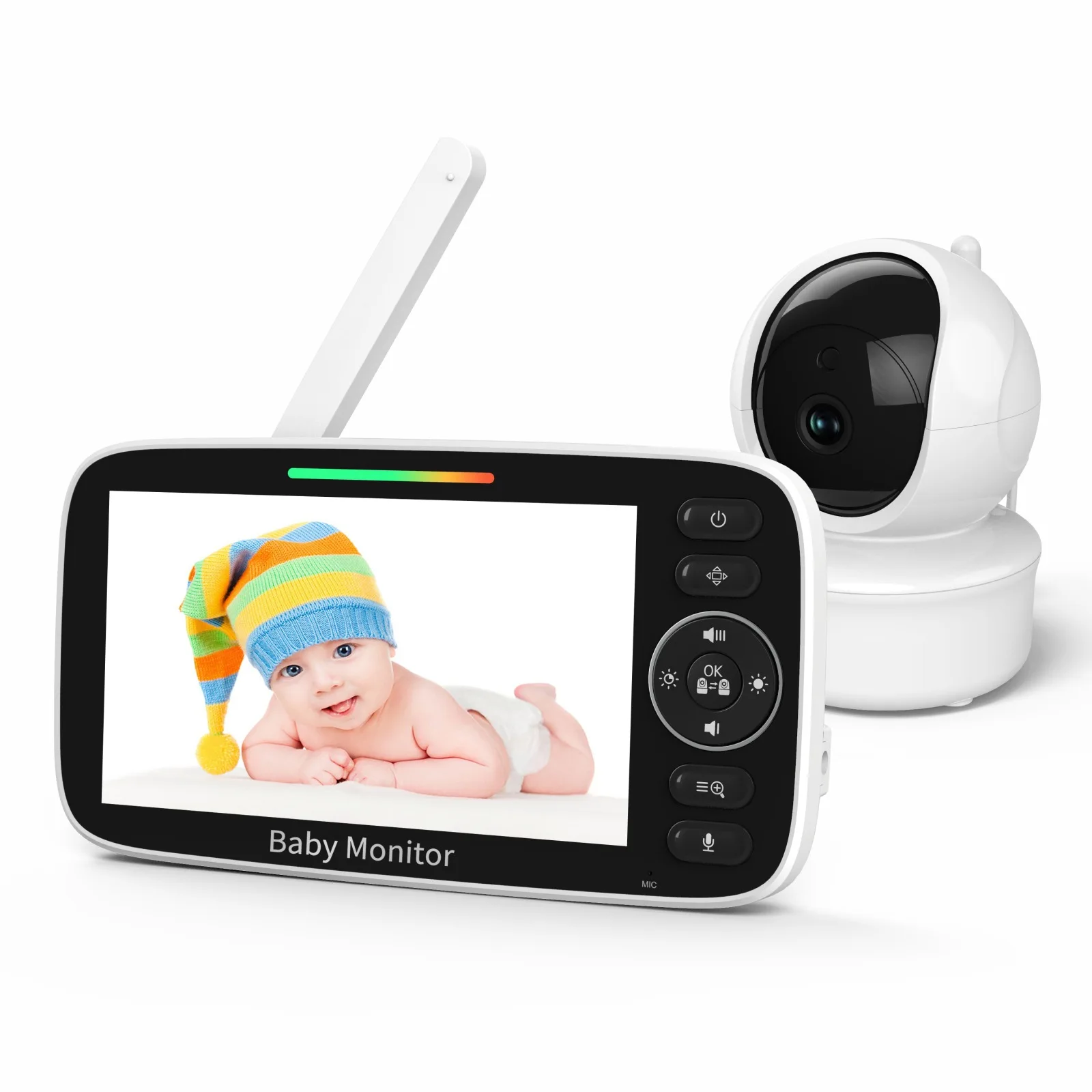 Monitor de bebê com tela LCD d - Baby Nursery Temperature avaliação e preço
