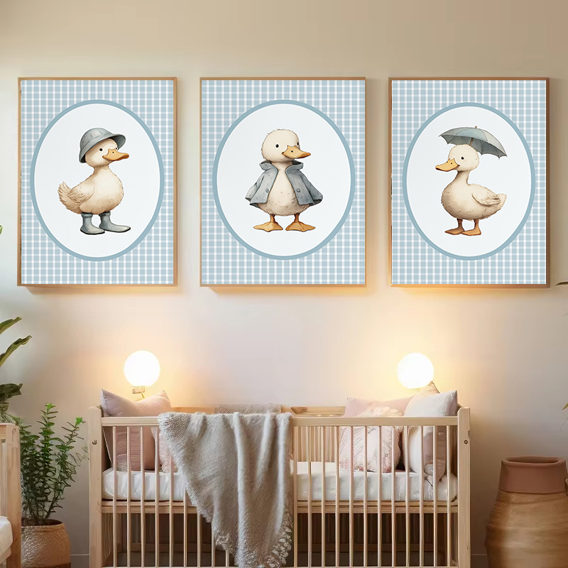 Pôster de Pintura em Tela de P - Baby Nursery Yellow avaliação e preço