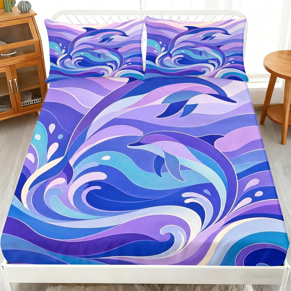 Conjunto de Cama Ondas do Ocea - Baby Nursery Ocean Theme avaliação e preço