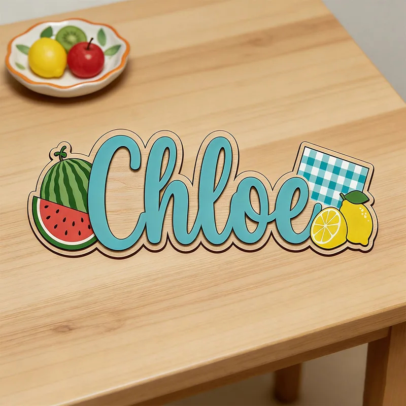 Placa de Madeira Personalizada - Baby Nursery Name Wall Art avaliação e preço