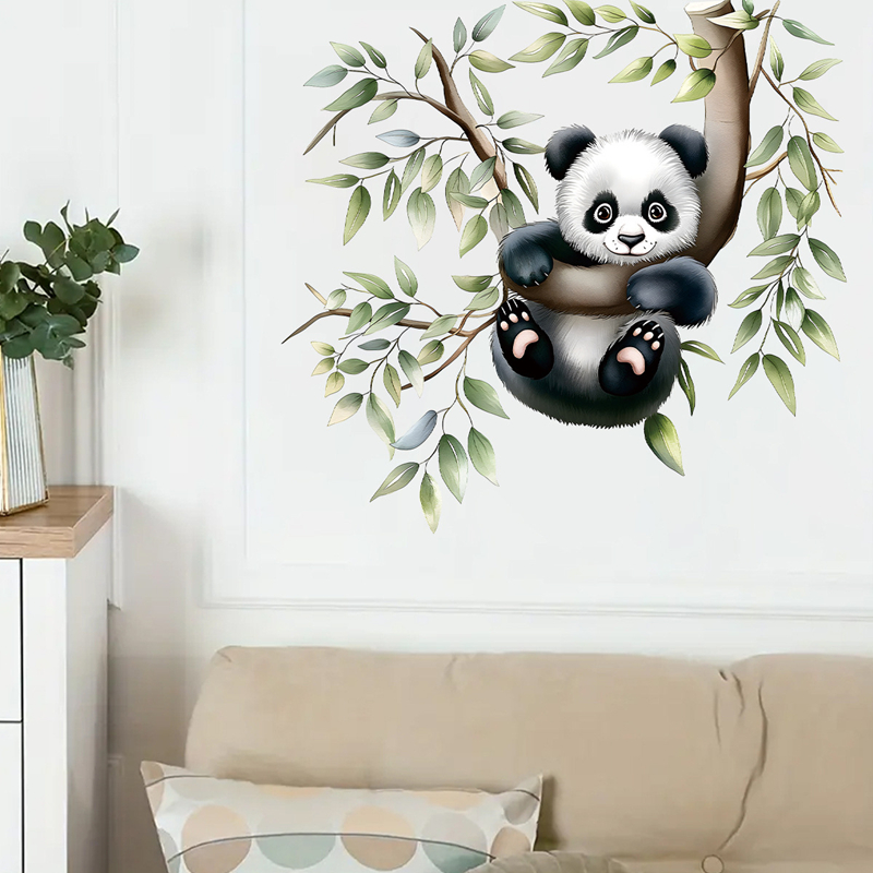 Pôster de animal fofo bebê pan - Baby Nursery Tree avaliação e preço
