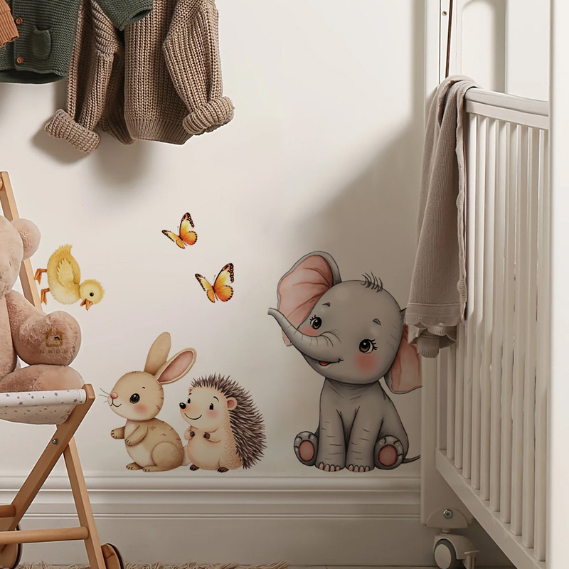 Adesivo de parede de animal de - Baby Nursery Pictures avaliação e preço