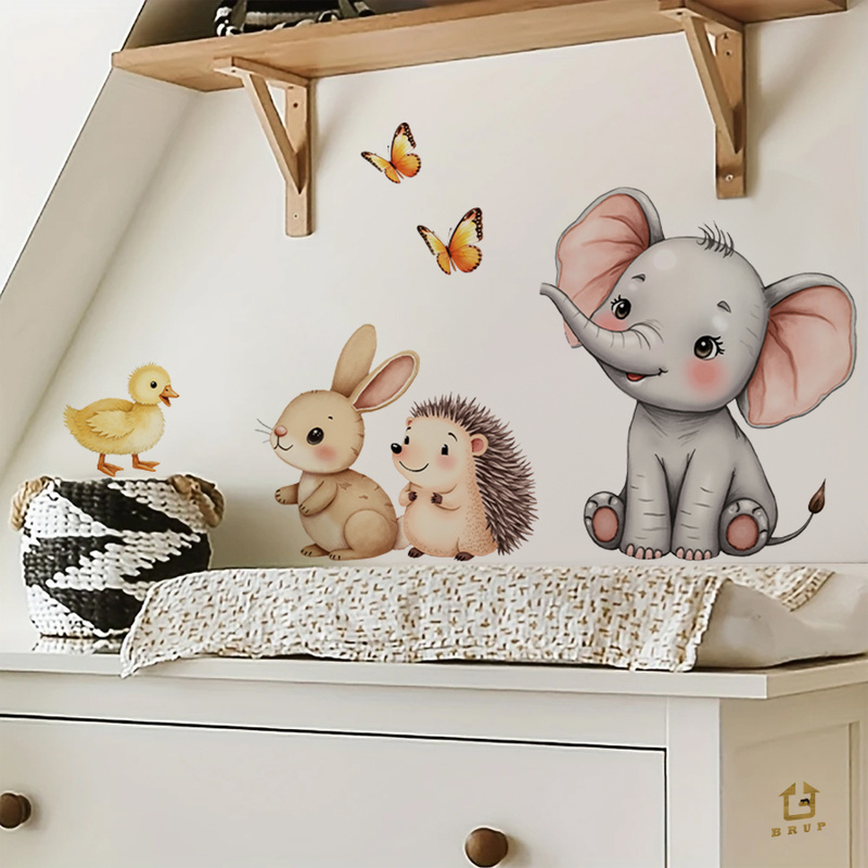 Adesivo de parede de animal de - Baby Nursery Pictures avaliação e preço