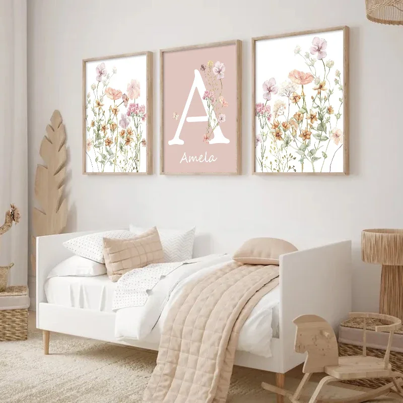 Pôsteres Personalizados com No - Baby Nursery Name Wall Art avaliação e preço