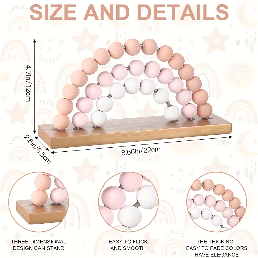Arco-íris menina 3d decoração  - Baby Nursery Girl avaliação e preço