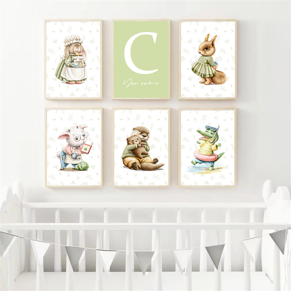 Pôster com nome personalizado  - Baby Nursery Name Wall Art avaliação e preço