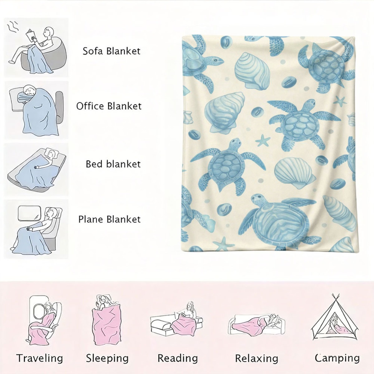 Cobertor de Praia com Tema Oce - Baby Nursery Ocean Theme avaliação e preço