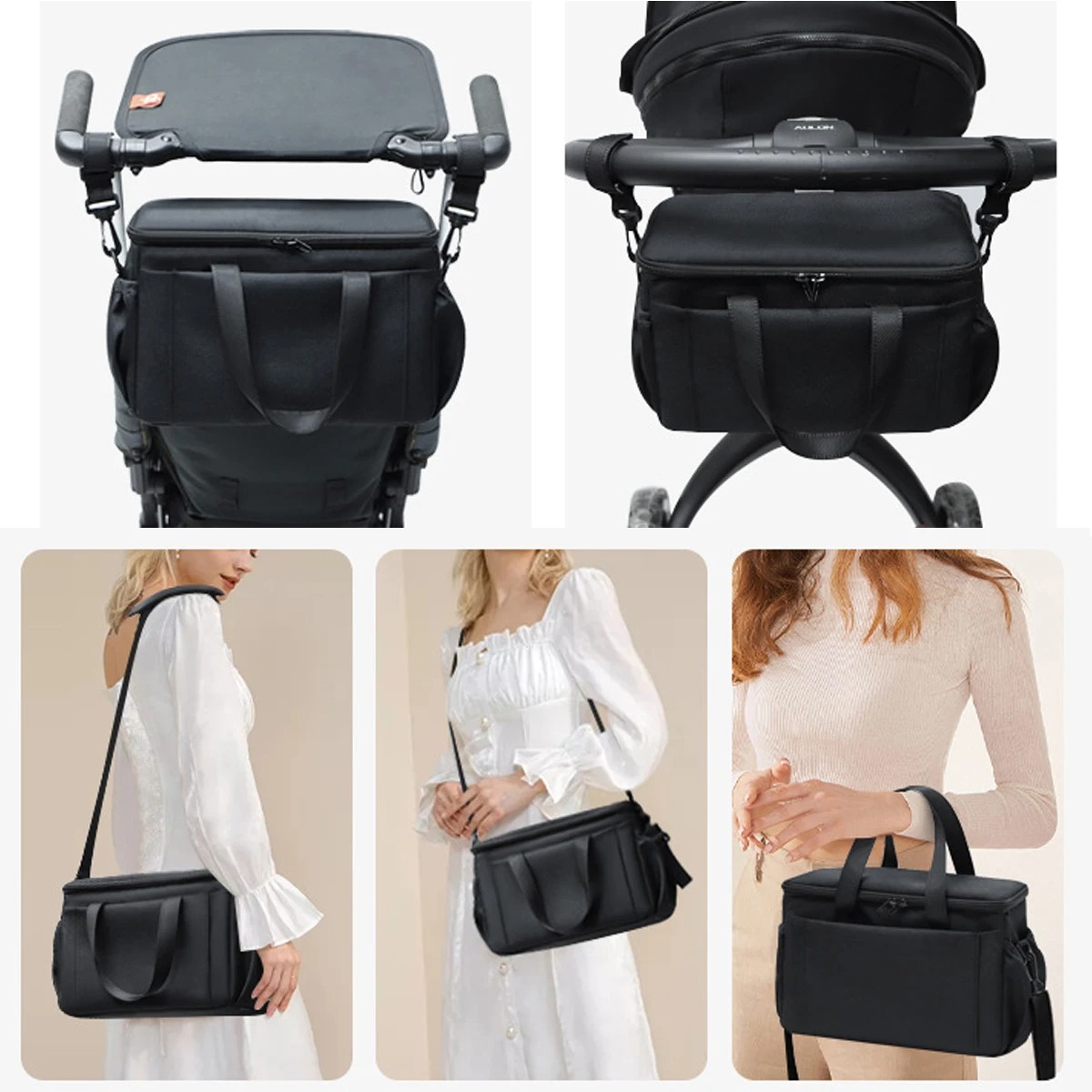 Sacos organizadores de carrinh - Diaper Caddy Organizer avaliação e preço
