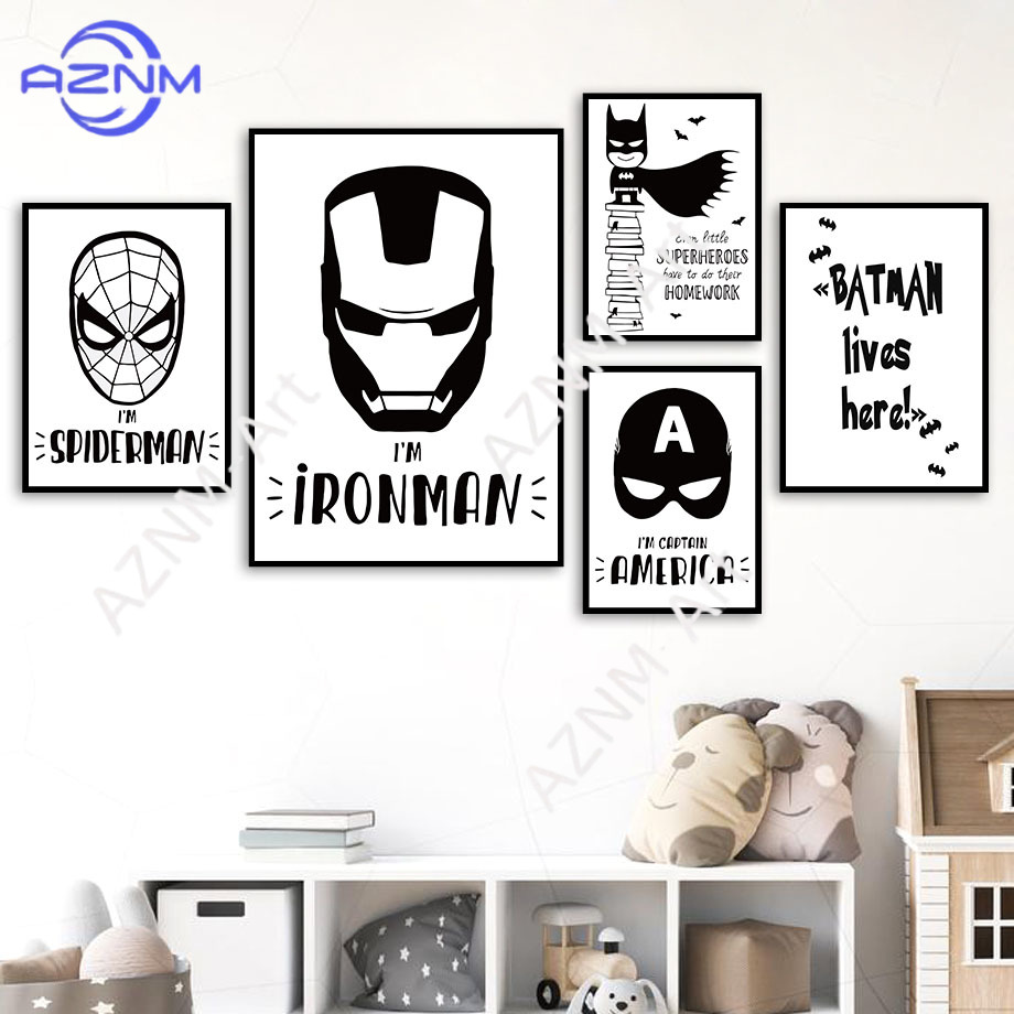 Pintura em tela para parede, m - Baby Nursery Boy avaliação e preço