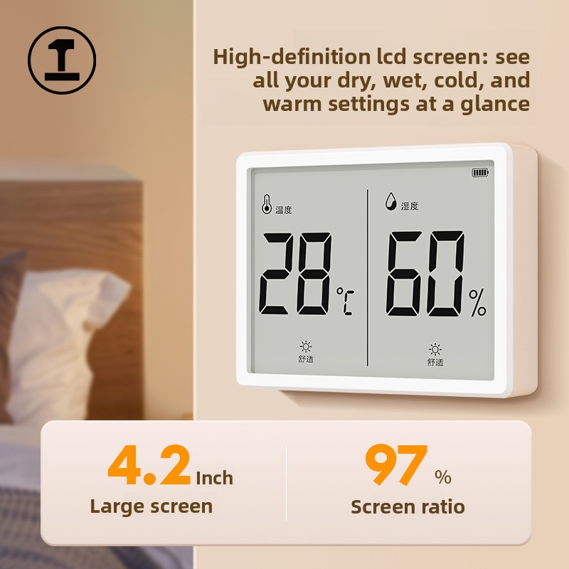 Termômetro Digital de Parede J - Baby Nursery Temperature avaliação e preço
